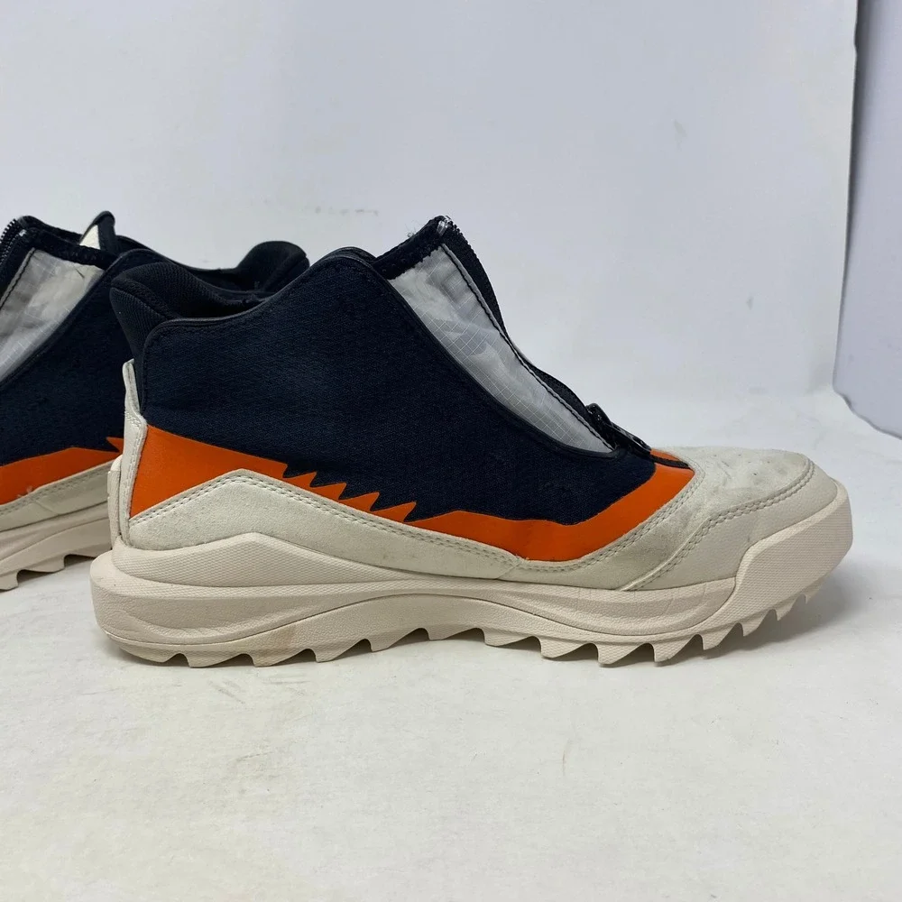 Sorel Kinetic Breakthru Tech Lace Sneakers Chalk Orange NL4859-010‎ Womens 8